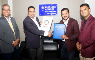 Memorandum of understanding between
BMG and Uniglobe College